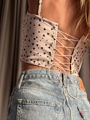 Picture of ''Drunk in Love'' Satin Corset Top