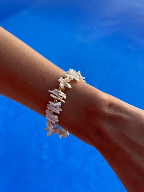 Εικόνα της Cressida Pearl Bracelet (2)
