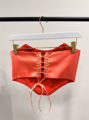 ''Heartbeat'' Coral Corset Top