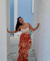 Picture of ''Desert Rose'' Sand Corset Top
