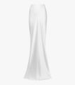 Picture of ''Sade'' White Maxi High Waist Satin Skirt