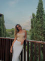 Picture of ''Desert Rose'' Sand Corset Top