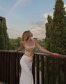 Picture of ''Desert Rose'' Sand Corset Top