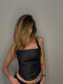 Picture of ''Valerie'' Denim Corset Top