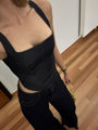 Picture of ''Valerie'' Denim Corset Top