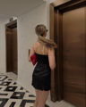 Picture of ''Stronger than me'' Satin Lace Dress